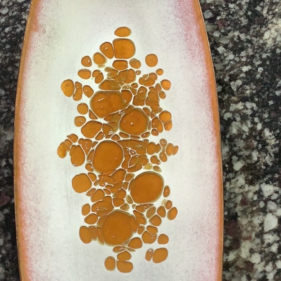 Bovano Enamel Over Copper Decorative Dish - Picture 3 of 6